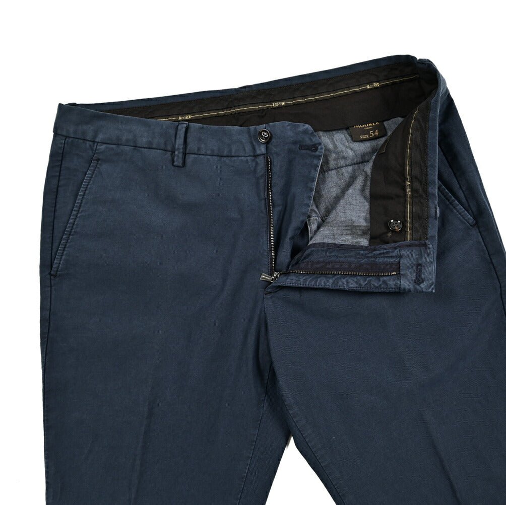 SALE|MOORER CARDUCCI VO ストレッチコットン ノータックチノスラックス|418438 - 54|GUARDAROBA MILANO OFFICIAL STORE