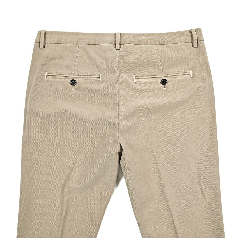 SALE|MOORER CARDUCCI VO ストレッチコットン ノータックチノスラックス|418441 - 50|GUARDAROBA MILANO OFFICIAL STORE