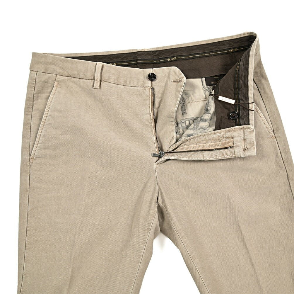 SALE|MOORER CARDUCCI VO ストレッチコットン ノータックチノスラックス|418441 - 50|GUARDAROBA MILANO OFFICIAL STORE