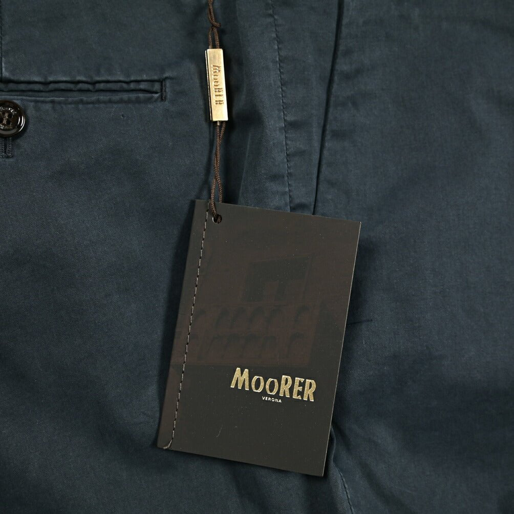 SALE|MOORER MONTALE AS ストレッチコットン ワンタックチノスラックス|418461 - 54|GUARDAROBA MILANO OFFICIAL STORE