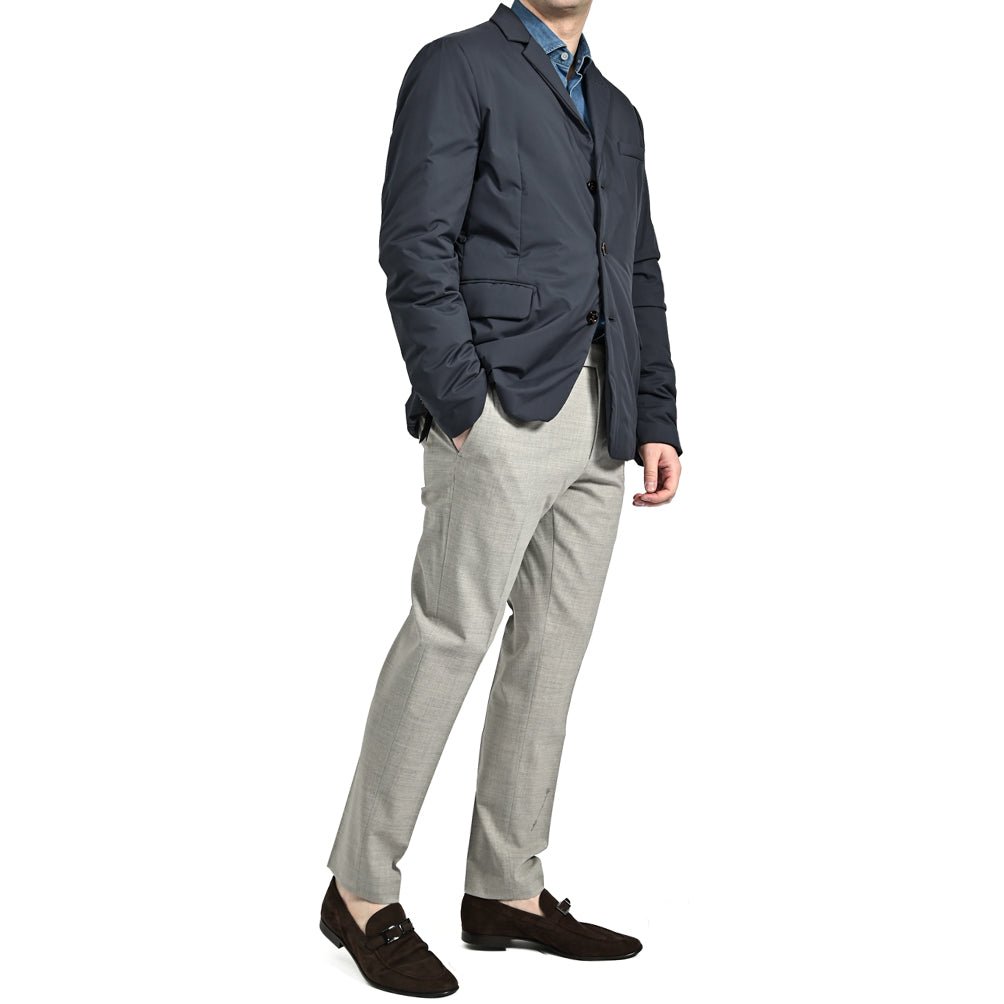 SALE|MOORER PRADOF - SKT ポリエステル100% 3Bシングルダウンジャケット / ACQUA PROOF(防水)|417833 - 48|GUARDAROBA MILANO OFFICIAL STORE