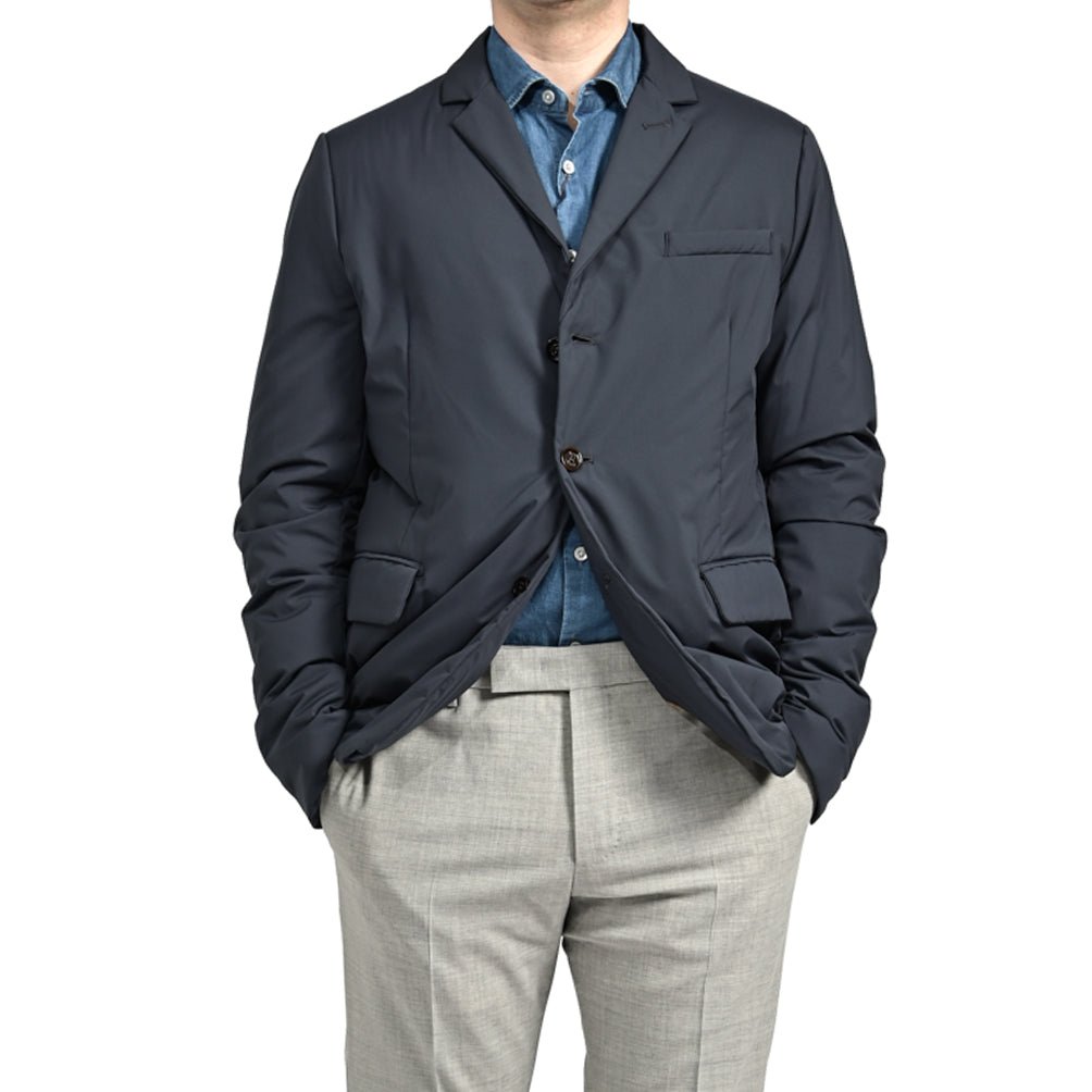 SALE|MOORER PRADOF - SKT ポリエステル100% 3Bシングルダウンジャケット / ACQUA PROOF(防水)|417833 - 48|GUARDAROBA MILANO OFFICIAL STORE