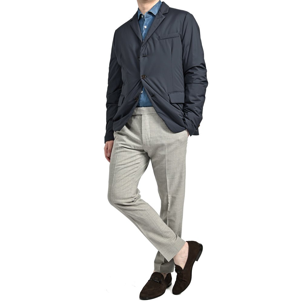 SALE|MOORER PRADOF - SKT ポリエステル100% 3Bシングルダウンジャケット / ACQUA PROOF(防水)|417833 - 48|GUARDAROBA MILANO OFFICIAL STORE