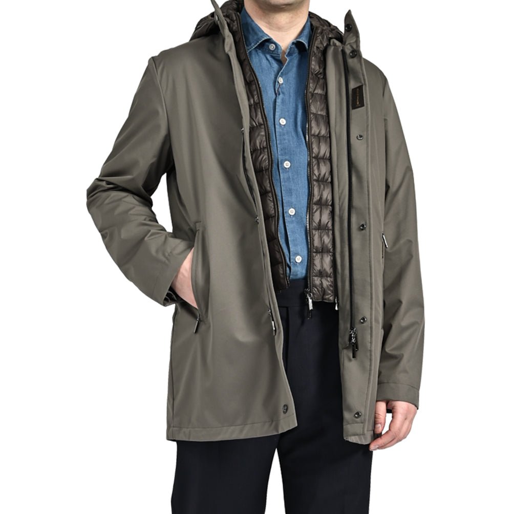 SALE|MOORER TENNO - AMD ライナー付きライトウェイトダウンコート / ACQUA RESISTANT(撥水)|418163|GUARDAROBA MILANO OFFICIAL STORE