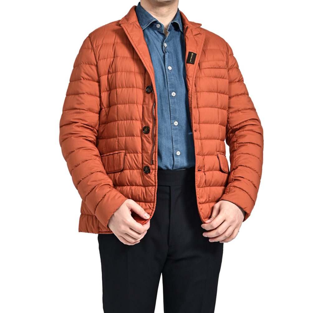 SALE|MOORER ZAVYER - S3 ストレッチナイロン ライトウェイトダウンジャケット / ACQUA RESISTANT(撥水)|417806 - 48|GUARDAROBA MILANO OFFICIAL STORE