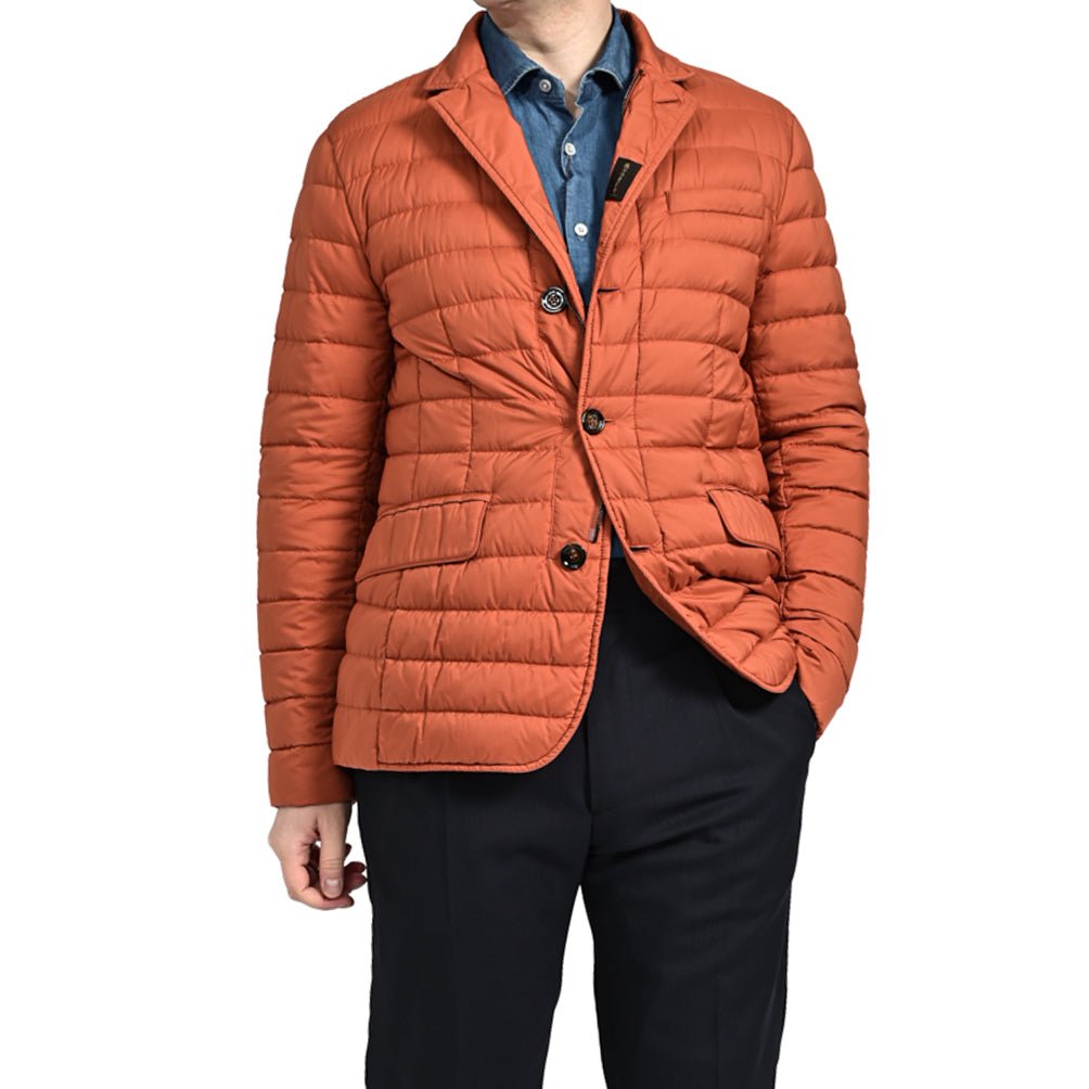 SALE|MOORER ZAVYER - S3 ストレッチナイロン ライトウェイトダウンジャケット / ACQUA RESISTANT(撥水)|417806 - 48|GUARDAROBA MILANO OFFICIAL STORE