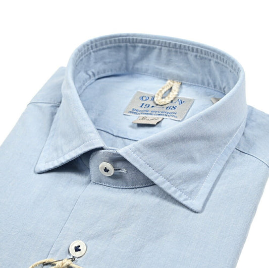 SALE|ORIAN DENIM DIVISION コットン100% ホリゾンタルカラードレスシャツ|421076 - 38|GUARDAROBA MILANO OFFICIAL STORE