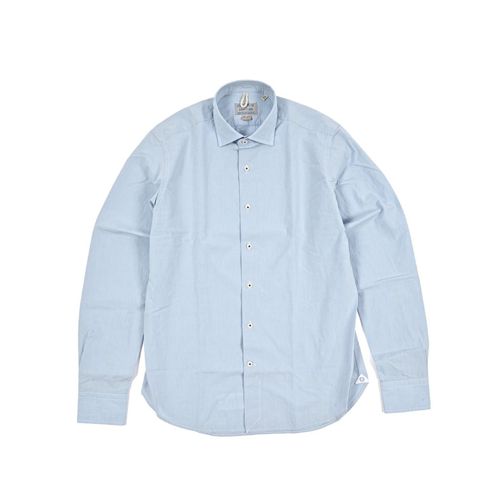 SALE|ORIAN DENIM DIVISION コットン100% ホリゾンタルカラードレスシャツ|421076 - 38|GUARDAROBA MILANO OFFICIAL STORE