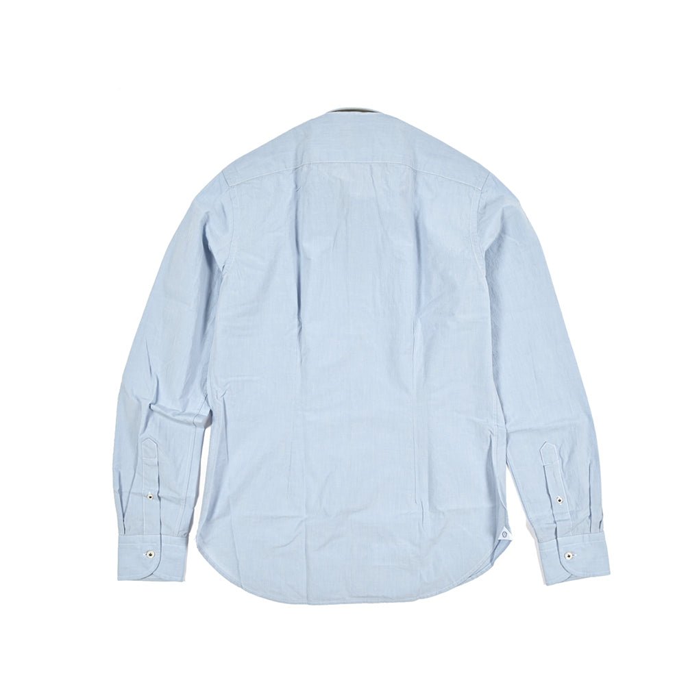 SALE|ORIAN DENIM DIVISION コットン100% ホリゾンタルカラードレスシャツ|421076 - 38|GUARDAROBA MILANO OFFICIAL STORE