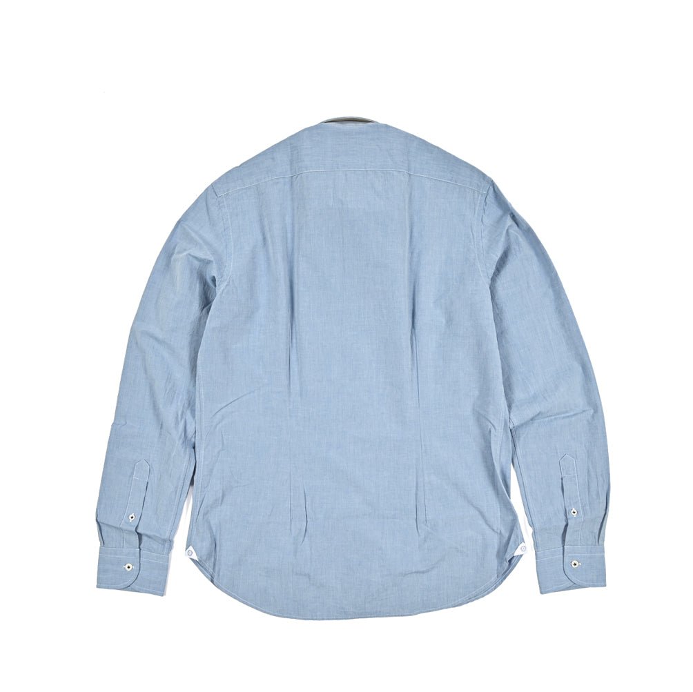 SALE|ORIAN DENIM DIVISION コットン100% ホリゾンタルカラーシャツ|421101 - 38|GUARDAROBA MILANO OFFICIAL STORE