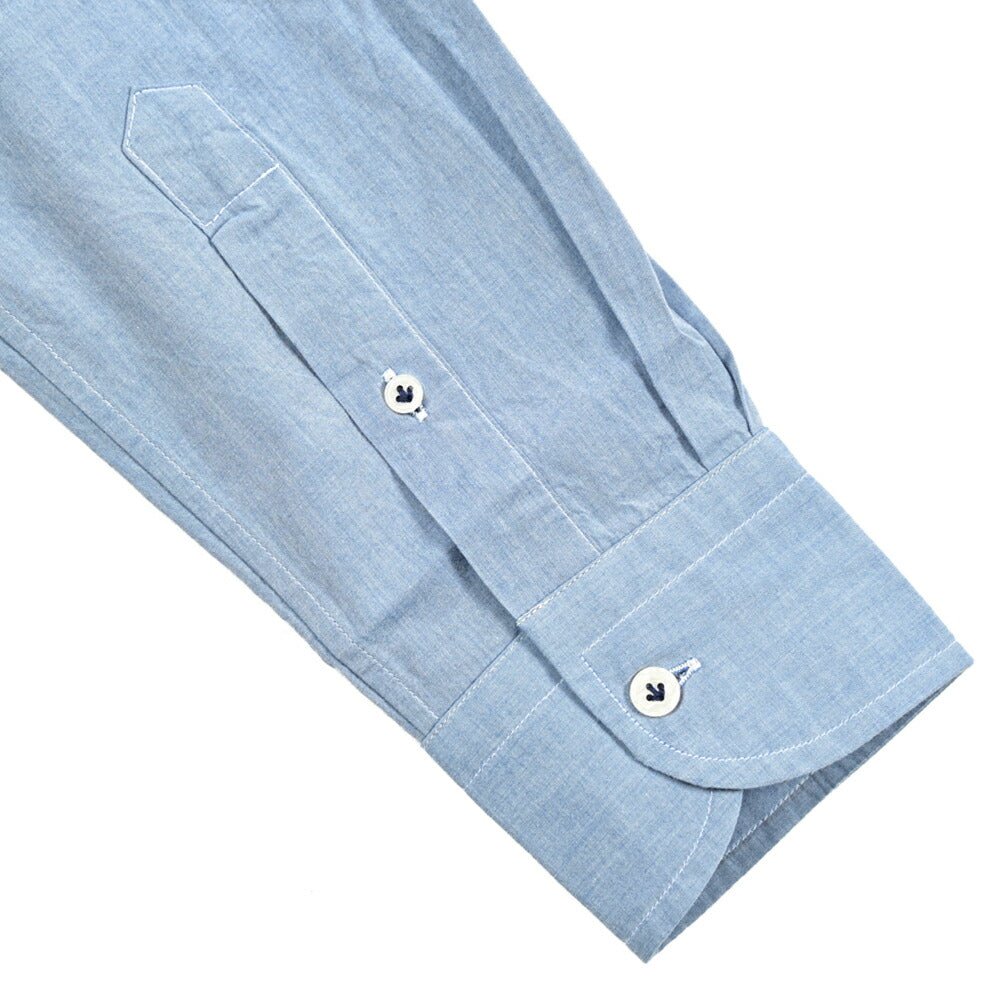 SALE|ORIAN DENIM DIVISION コットン100% ホリゾンタルカラーシャツ|421101 - 38|GUARDAROBA MILANO OFFICIAL STORE