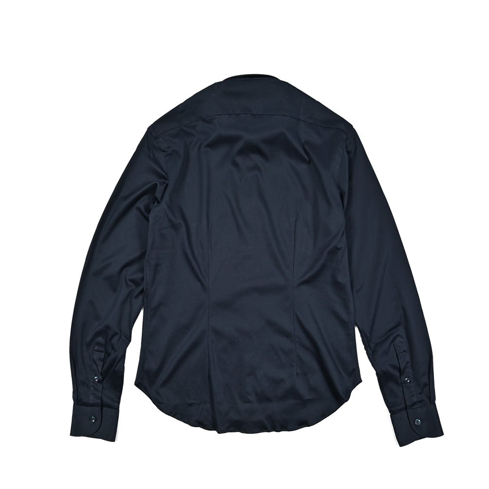 SALE|ORIAN Fluid evolution ストレッチコットンジャージー ホリゾンタルカラードレスシャツ|420931 - 38|GUARDAROBA MILANO OFFICIAL STORE