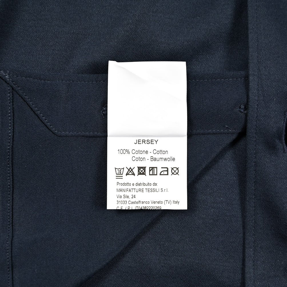 SALE|ORIAN Fluid evolution ストレッチコットンジャージー ホリゾンタルカラードレスシャツ|420931 - 38|GUARDAROBA MILANO OFFICIAL STORE