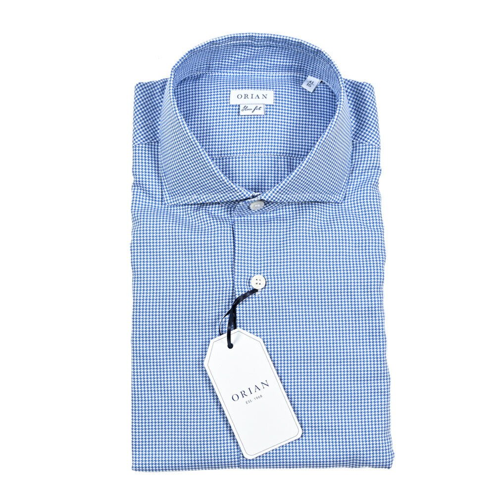 SALE|ORIAN SLIM FIT コットン100% ホリゾンタルカラーシャツ|420742 - 38|GUARDAROBA MILANO OFFICIAL STORE