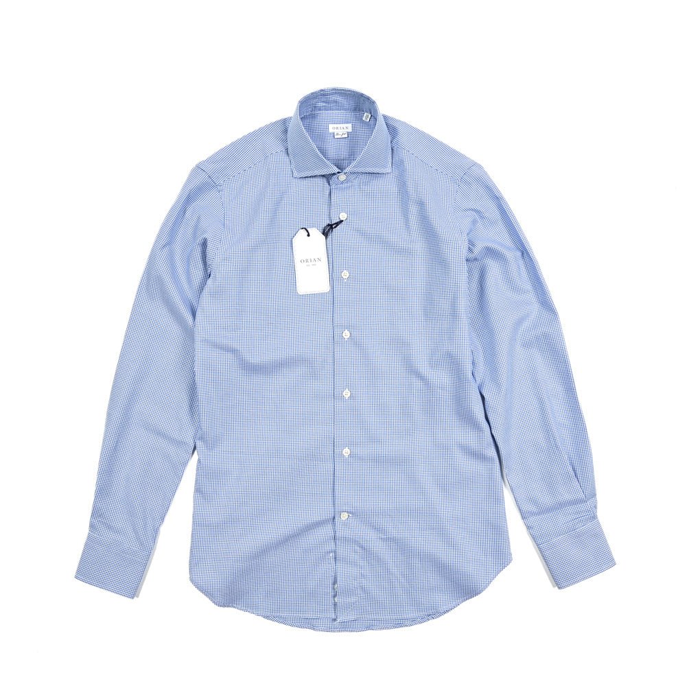 SALE|ORIAN SLIM FIT コットン100% ホリゾンタルカラーシャツ|420742 - 38|GUARDAROBA MILANO OFFICIAL STORE