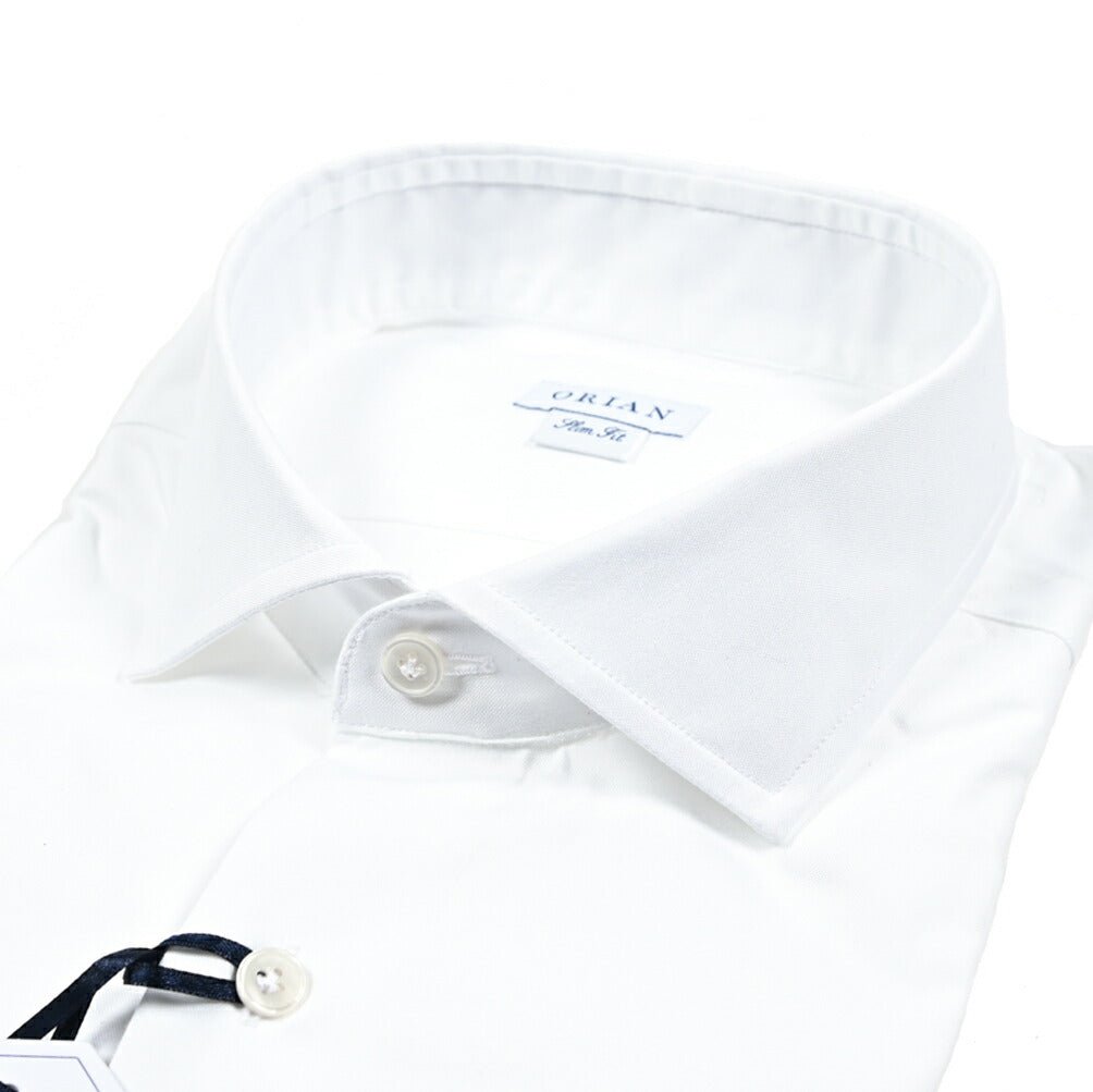 SALE|ORIAN SLIM FIT コットン100% ホリゾンタルカラーシャツ|421043 - 37|GUARDAROBA MILANO OFFICIAL STORE