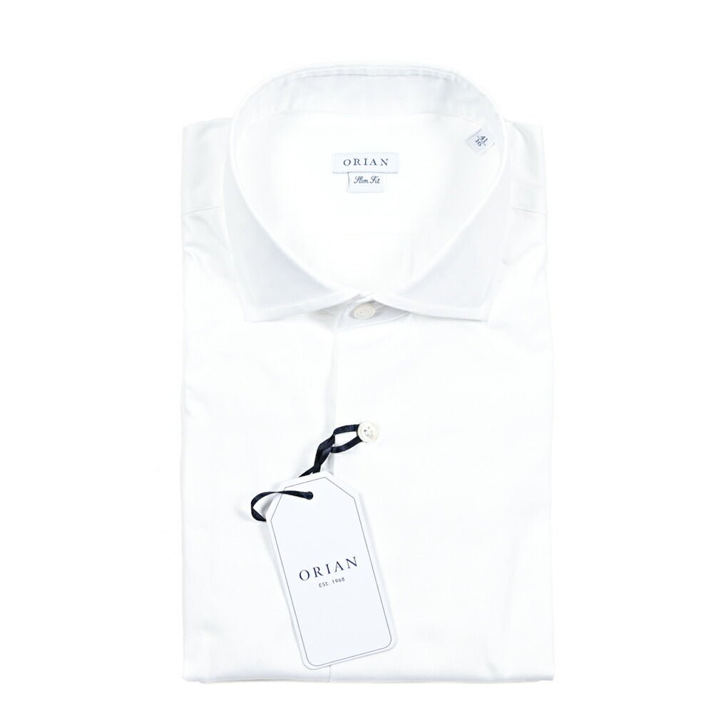 SALE|ORIAN SLIM FIT コットン100% ホリゾンタルカラーシャツ|421043 - 37|GUARDAROBA MILANO OFFICIAL STORE