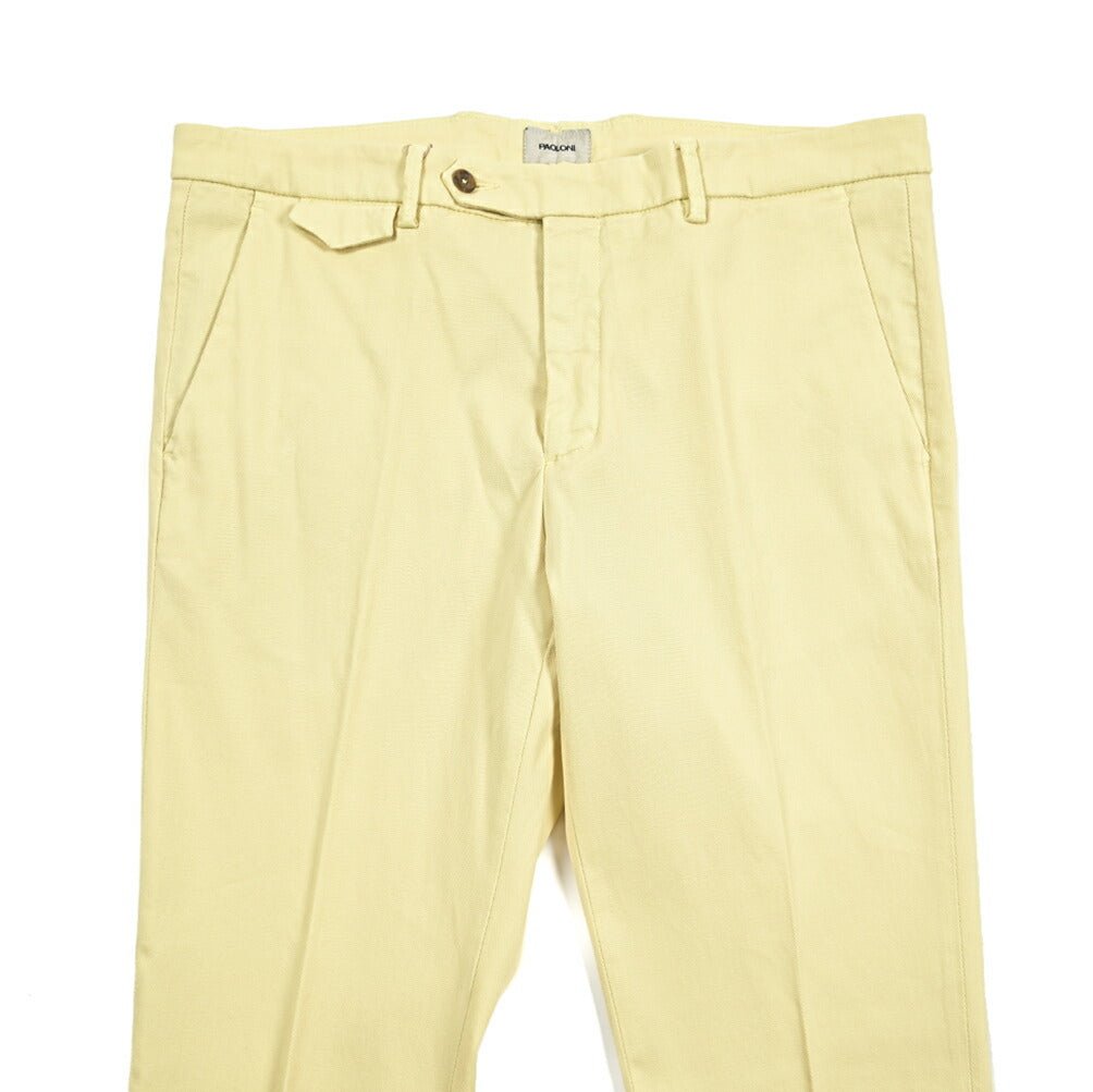 SALE|PAOLONI ストレッチコットン ノータックスラックス|419012|GUARDAROBA MILANO OFFICIAL STORE
