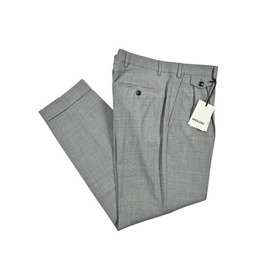 SALE|PAOLONI ストレッチウール ツータックスラックス|419027|GUARDAROBA MILANO OFFICIAL STORE