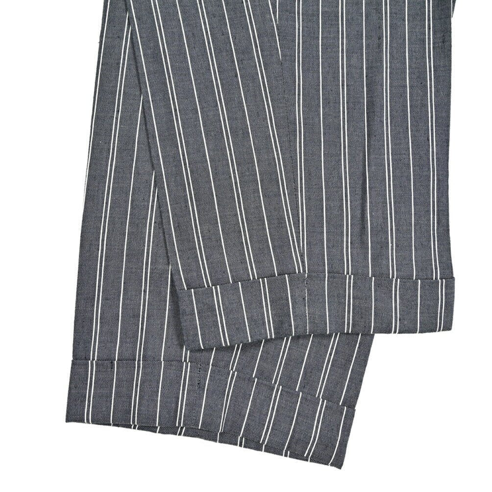 SALE|PAOLONI コットンリネン ツータックスラックス|419028|GUARDAROBA MILANO OFFICIAL STORE