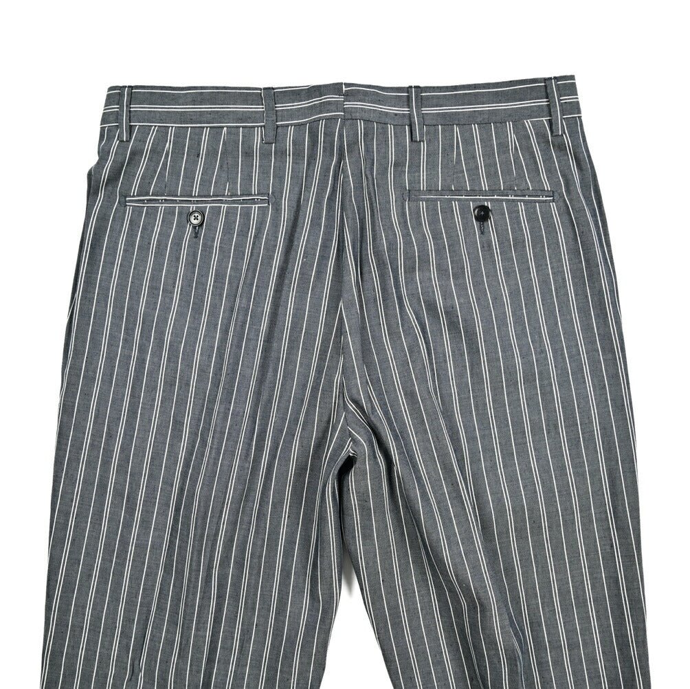 SALE|PAOLONI コットンリネン ツータックスラックス|419028|GUARDAROBA MILANO OFFICIAL STORE