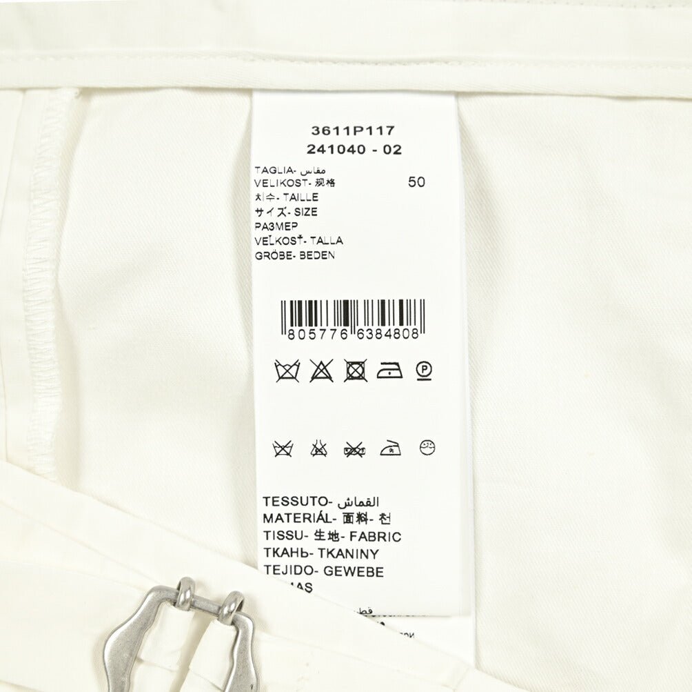 SALE|PAOLONI ストレッチコットン ワンタックスラックス|419034|GUARDAROBA MILANO OFFICIAL STORE