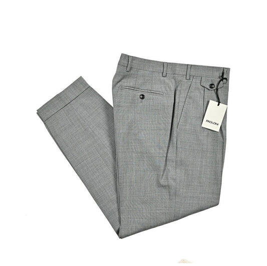 SALE|PAOLONI ストレッチウール ツータックスラックス|419054 - 52|GUARDAROBA MILANO OFFICIAL STORE