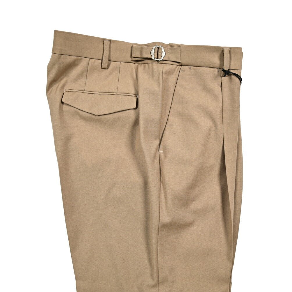 SALE|PAOLONI ストレッチウール ワンタックスラックス|419069|GUARDAROBA MILANO OFFICIAL STORE