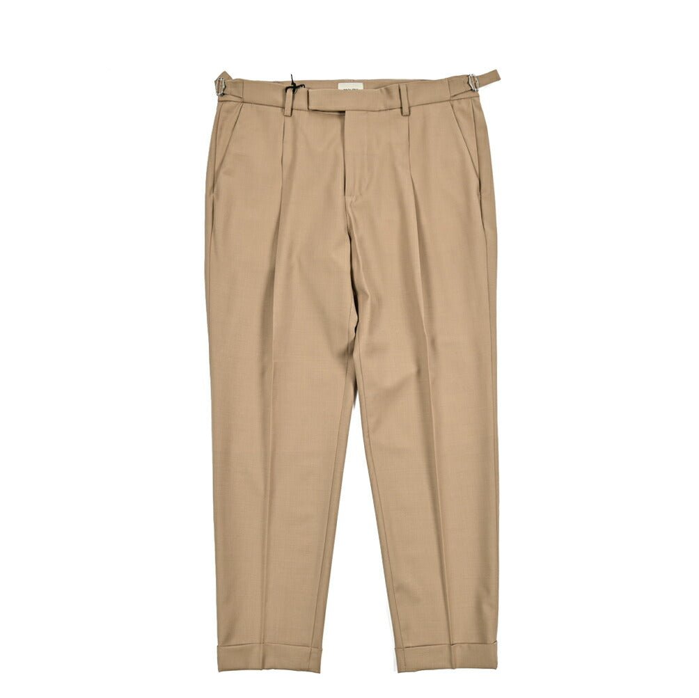 SALE|PAOLONI ストレッチウール ワンタックスラックス|419069|GUARDAROBA MILANO OFFICIAL STORE