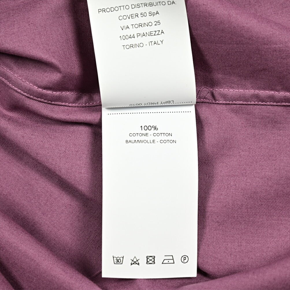 SALE|PT TORINO コットン100% レギュラーカラープルオーバーシャツ / PT01|412904 - 40|GUARDAROBA MILANO OFFICIAL STORE