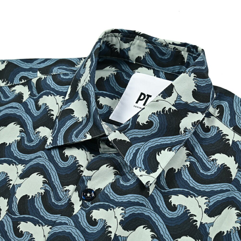 SALE|PT TORINO コットン100% レギュラーカラーシャツ / PT01|412880 - 40|GUARDAROBA MILANO OFFICIAL STORE