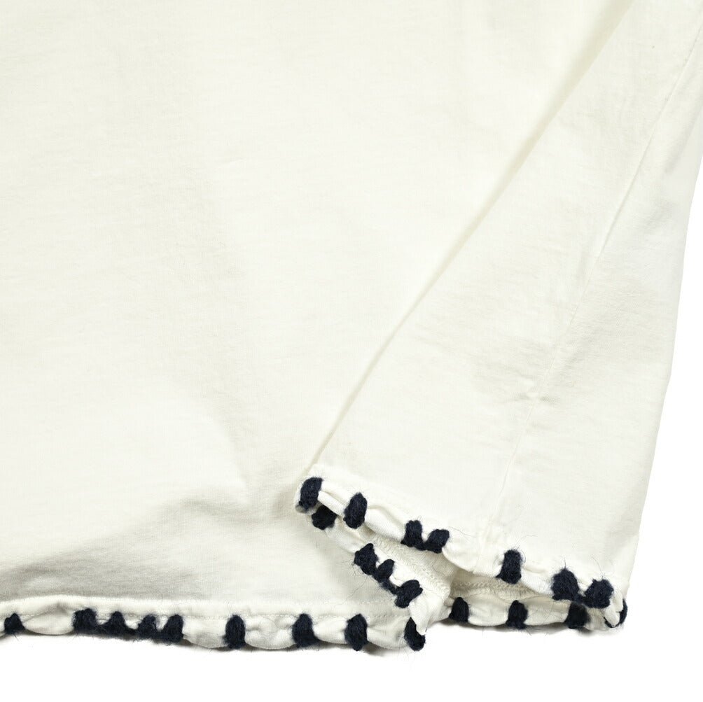 SALE|PT TORINO コットン100% ステッチデザインクルーネック半袖Tシャツ / PT01|412926 - A|GUARDAROBA MILANO OFFICIAL STORE