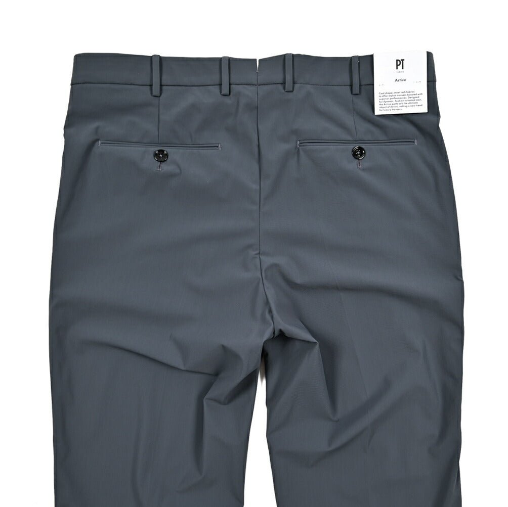 SALE|PT TORINO Active "ALPHA" 軽量ストレッチナイロン ノータックスラックス|423903 - 52|GUARDAROBA MILANO OFFICIAL STORE