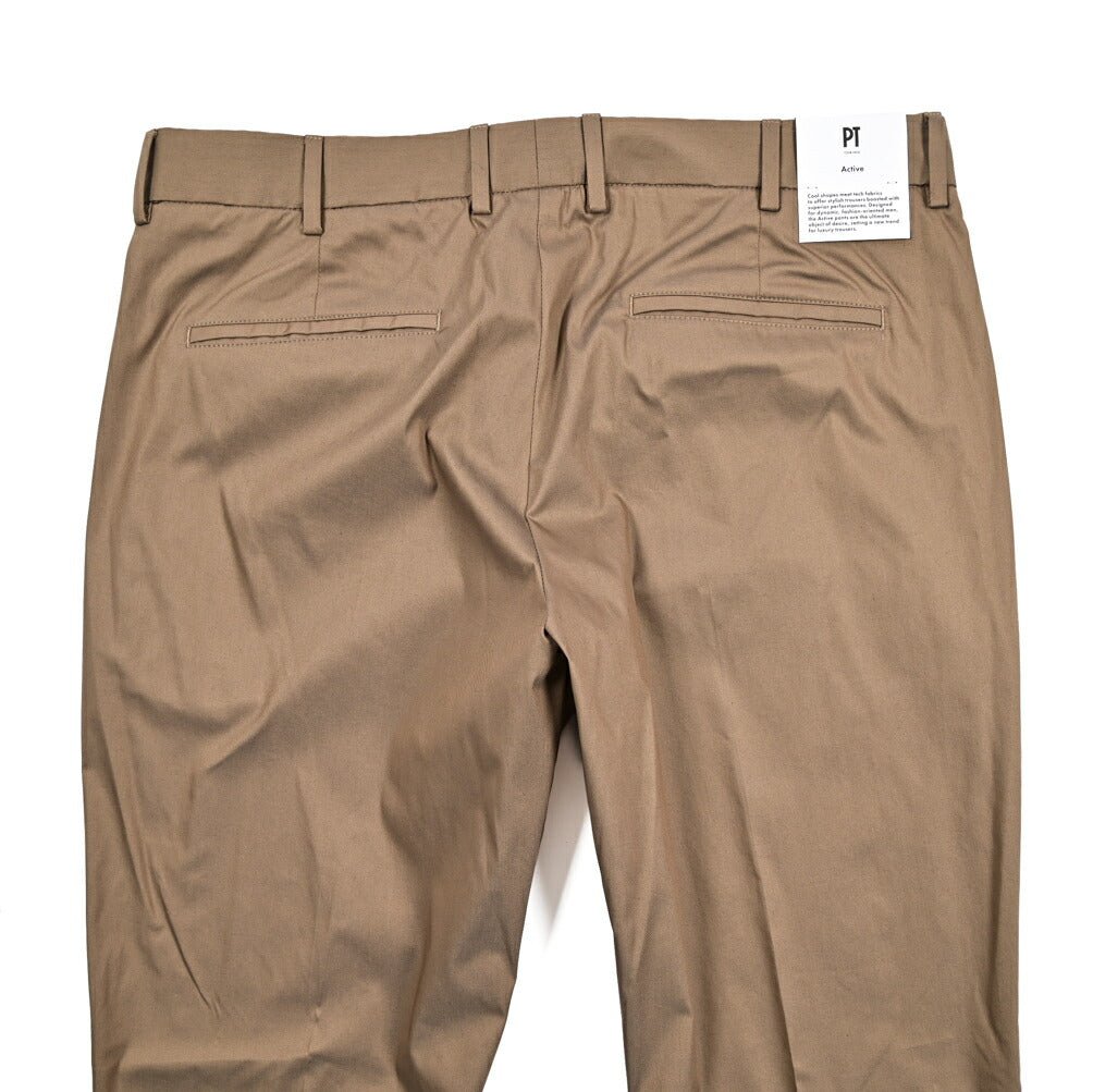 SALE|PT TORINO Active "EPSILON" ストレッチコットン ノータックテーパードパンツ|423233|GUARDAROBA MILANO OFFICIAL STORE
