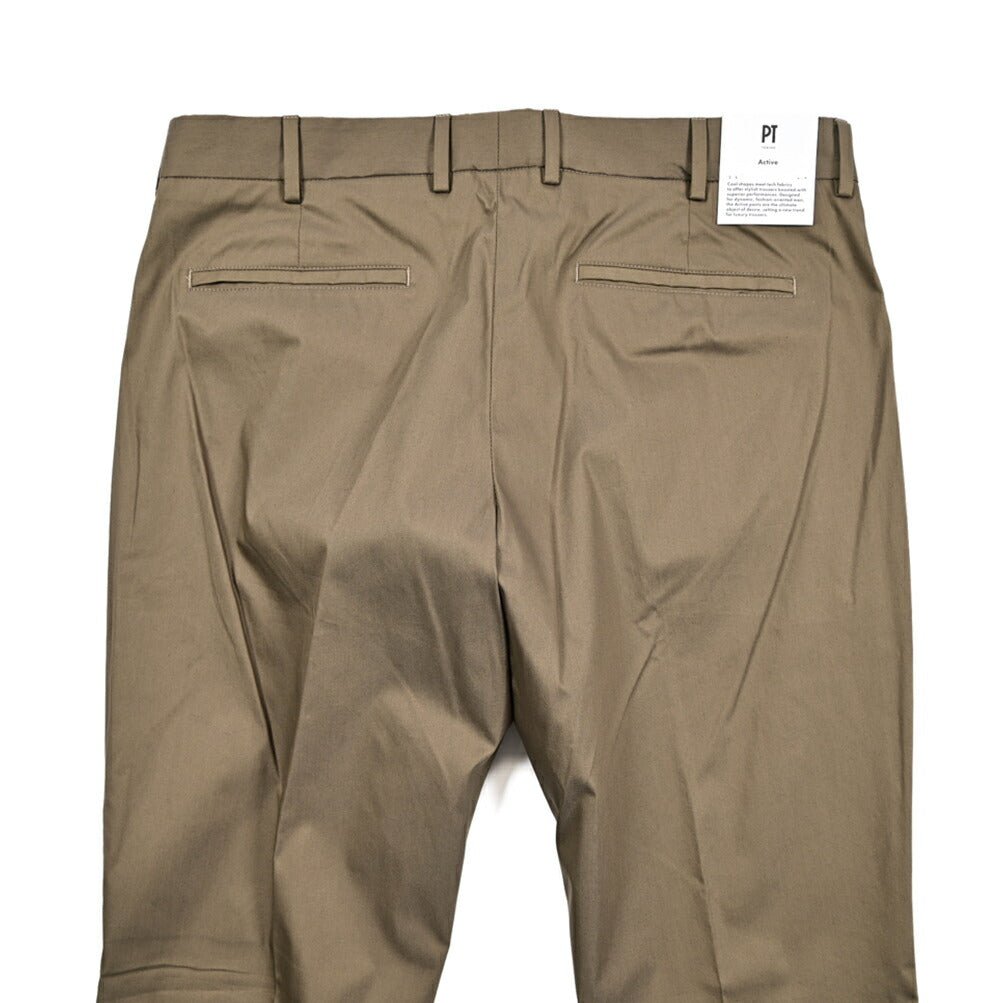SALE|PT TORINO Active "EPSILON" ストレッチコットン ノータックスラックス|423344 - 50|GUARDAROBA MILANO OFFICIAL STORE