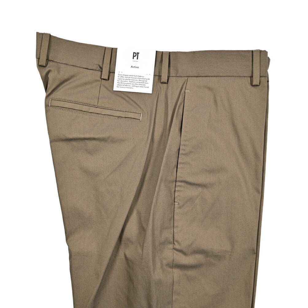 SALE|PT TORINO Active "EPSILON" ストレッチコットン ノータックスラックス|423344 - 50|GUARDAROBA MILANO OFFICIAL STORE