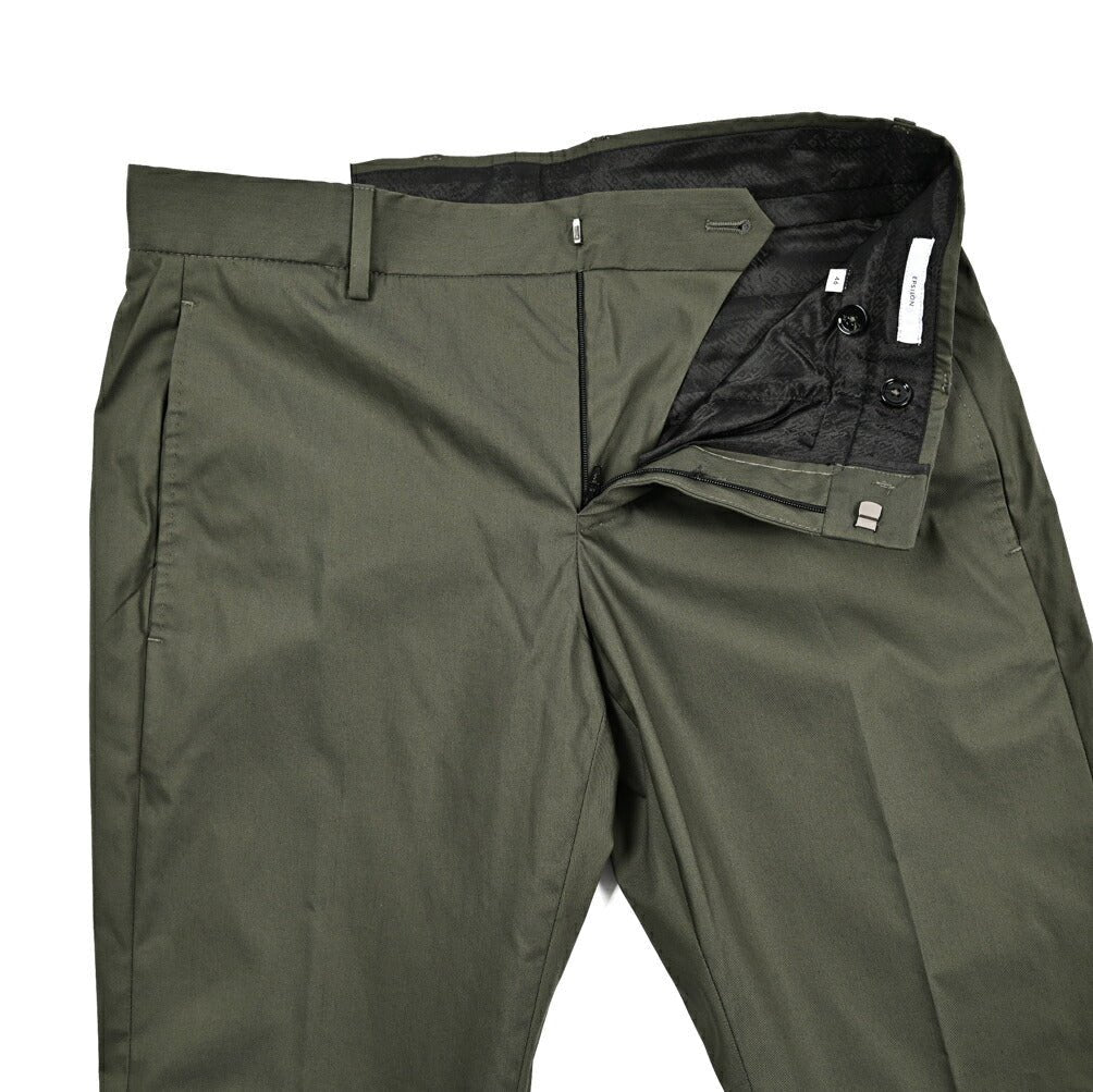 SALE|PT TORINO Active "EPSILON" ストレッチコットン ノータックテーパードパンツ (反射板付き)|423614 - 46|GUARDAROBA MILANO OFFICIAL STORE