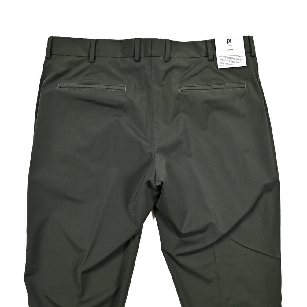 SALE|PT TORINO Active "EPSILON" ストレッチウール ジョガーパンツ (裾ジップ)|423693 - 50|GUARDAROBA MILANO OFFICIAL STORE