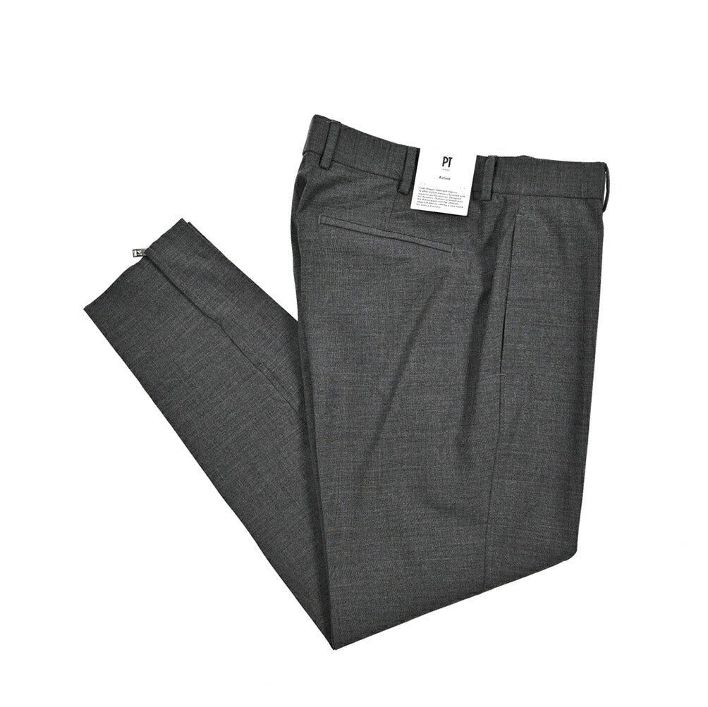 SALE|PT TORINO Active "EPSILON" ストレッチウール ジョガーパンツ (裾ジップ)|423725 - 48|GUARDAROBA MILANO OFFICIAL STORE