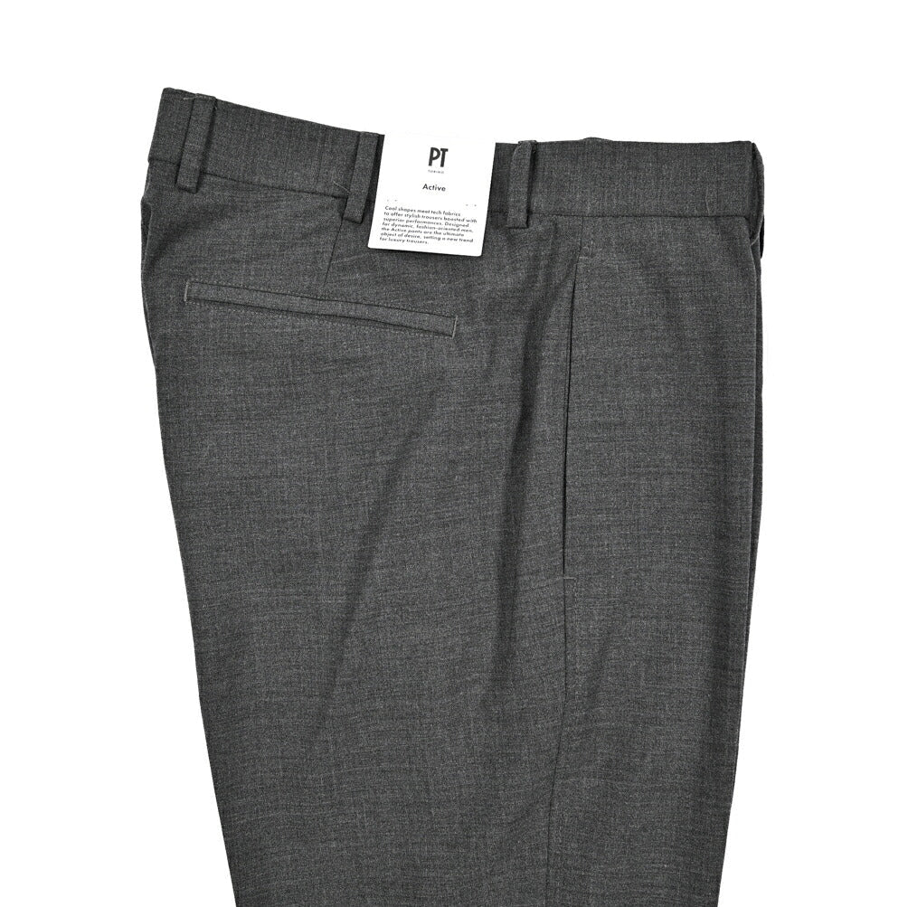 SALE|PT TORINO Active "EPSILON" ストレッチウール ジョガーパンツ (裾ジップ)|423725 - 48|GUARDAROBA MILANO OFFICIAL STORE