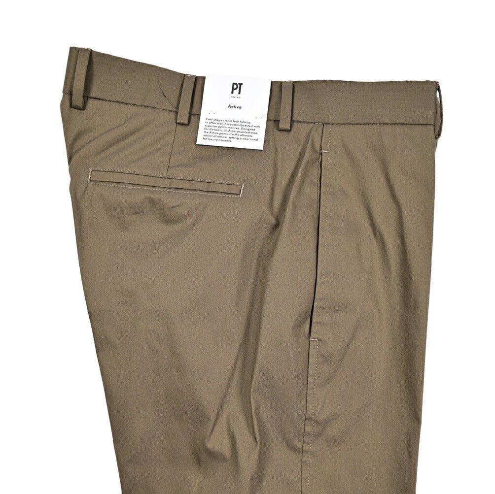 SALE|PT TORINO Active "EPSILON" ストレッチコットン ジョガーパンツ (裾ジップ)|423968|GUARDAROBA MILANO OFFICIAL STORE