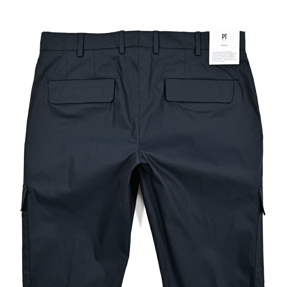 SALE|PT TORINO Active "LAMDA" ストレッチコットン ノータックカーゴパンツ|423165 - 44|GUARDAROBA MILANO OFFICIAL STORE