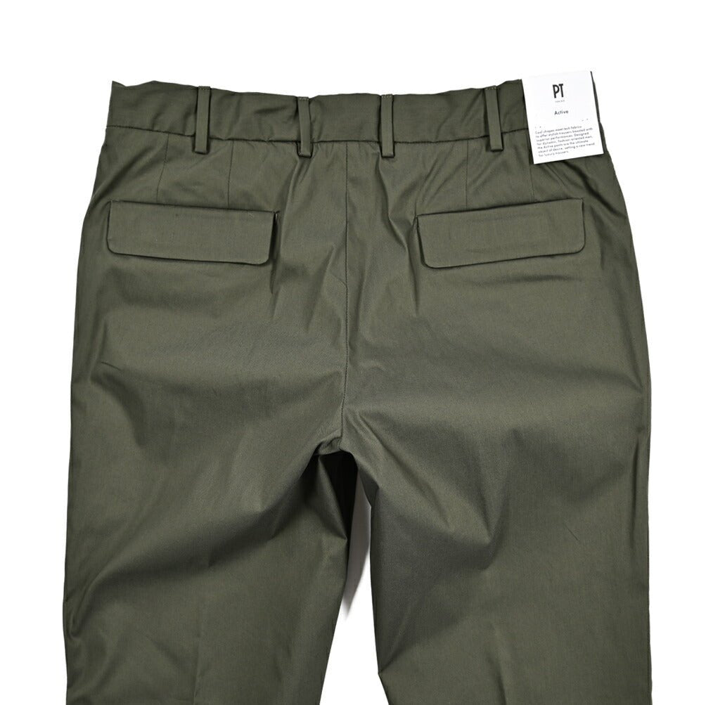 SALE|PT TORINO Active "LAMDA" ストレッチコットン ノータックパンツ|423608 - 48|GUARDAROBA MILANO OFFICIAL STORE