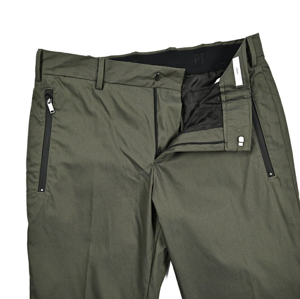 SALE|PT TORINO Active "LAMDA" ストレッチコットン ノータックパンツ|423608 - 48|GUARDAROBA MILANO OFFICIAL STORE