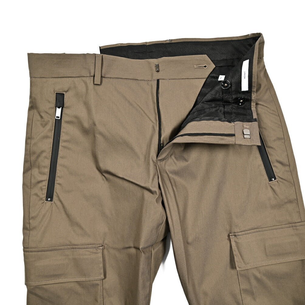 SALE|PT TORINO Active "LAMDA" ストレッチコットン ノータックカーゴパンツ|423623 - 46|GUARDAROBA MILANO OFFICIAL STORE