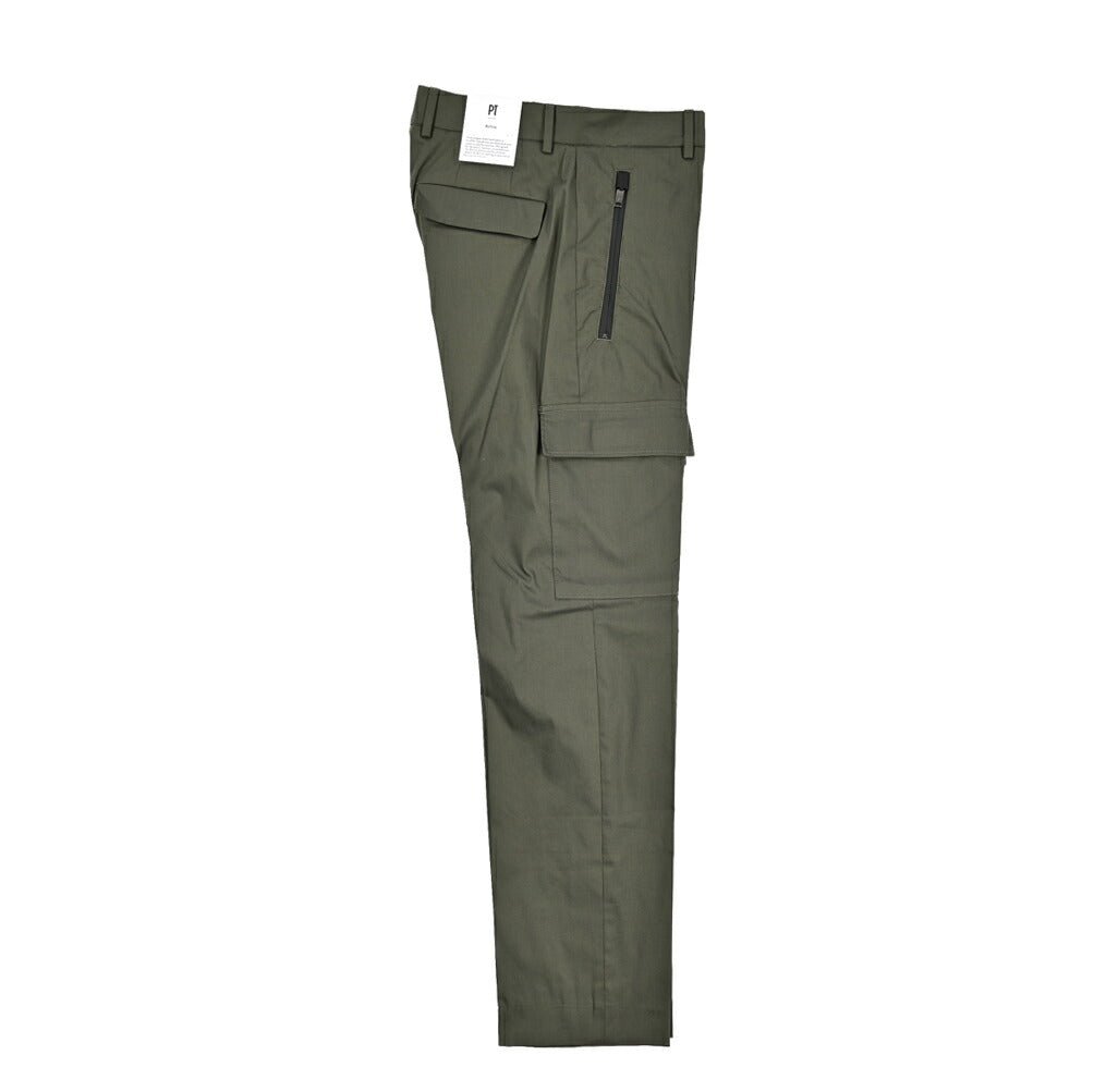 SALE|PT TORINO Active "LAMDA" ストレッチコットン ノータックカーゴパンツ|423648 - 46|GUARDAROBA MILANO OFFICIAL STORE