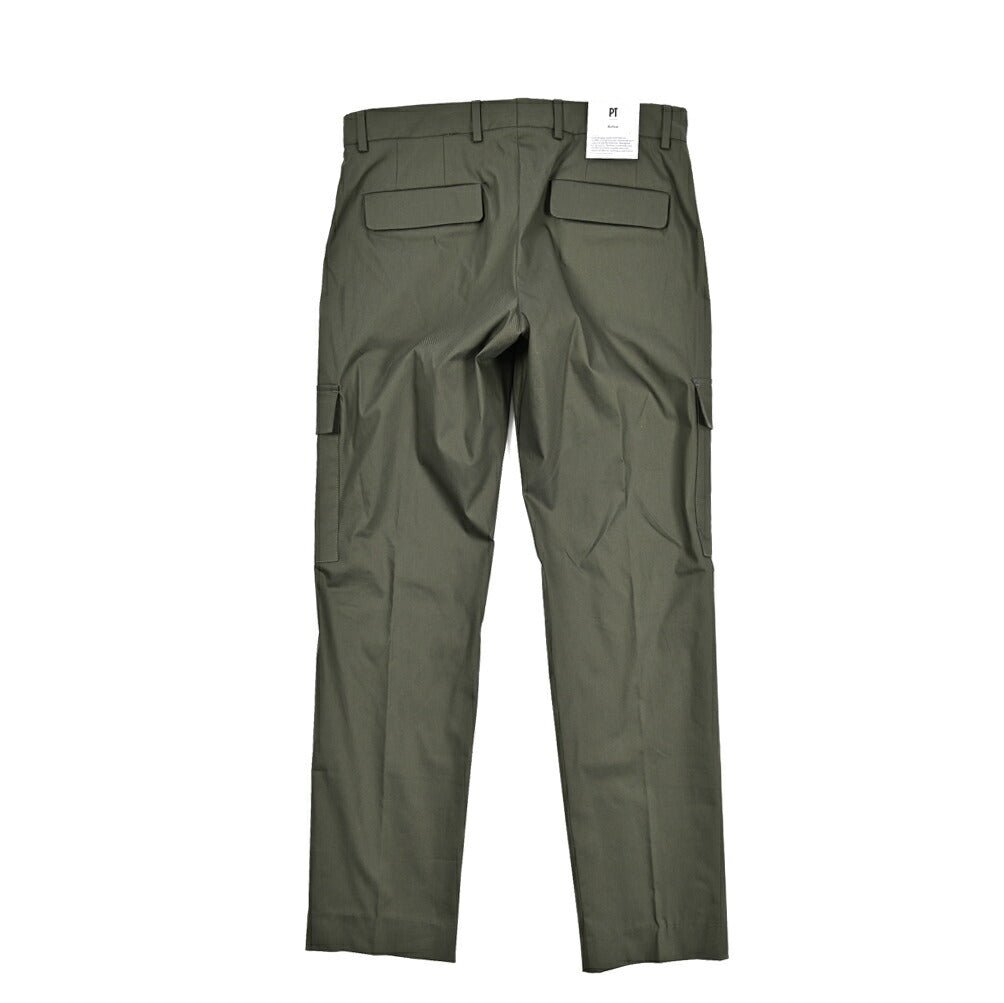 SALE|PT TORINO Active "LAMDA" ストレッチコットン ノータックカーゴパンツ|423648 - 46|GUARDAROBA MILANO OFFICIAL STORE