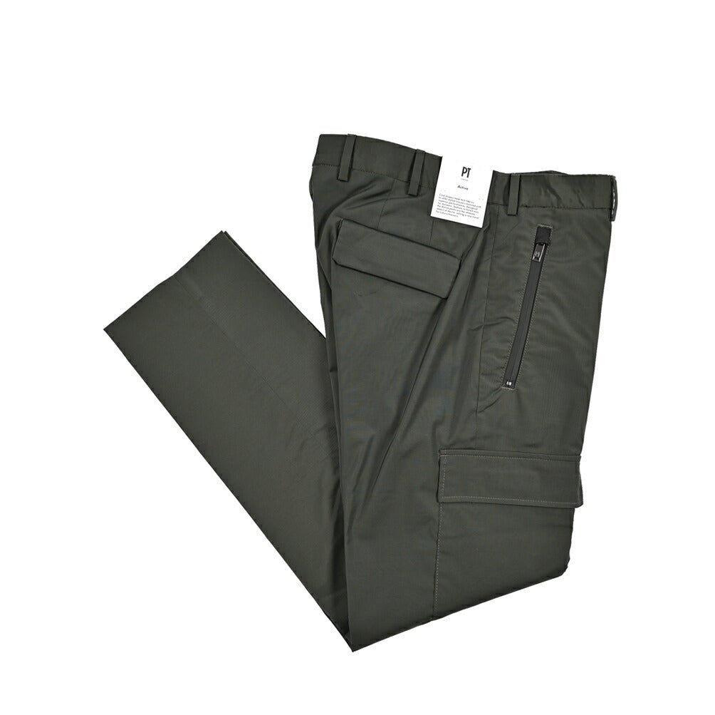 SALE|PT TORINO Active "LAMDA" ストレッチウール ノータックカーゴパンツ|423655 - 48|GUARDAROBA MILANO OFFICIAL STORE