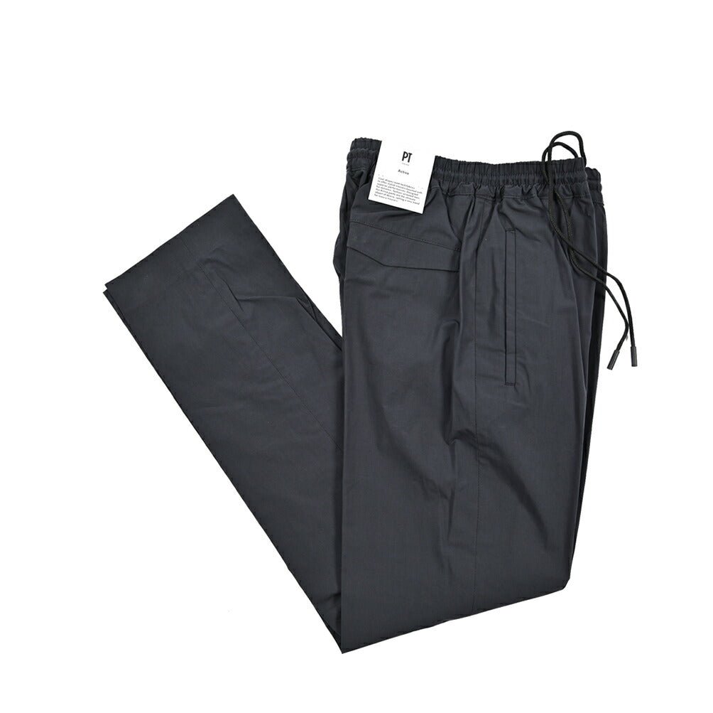 SALE|PT TORINO Active "OMEGA" ストレッチコットン ドローコード付きイージースラックス|423257 - 46|GUARDAROBA MILANO OFFICIAL STORE
