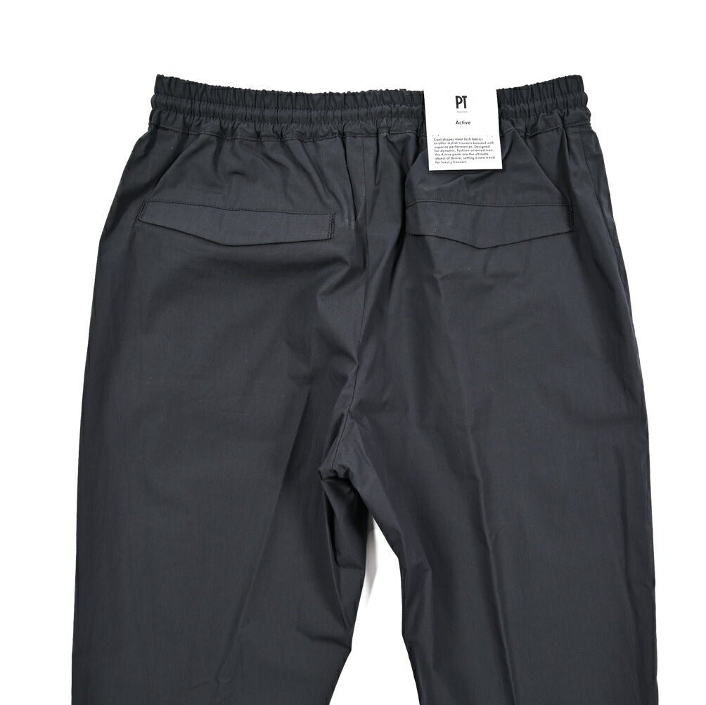 SALE|PT TORINO Active "OMEGA" ストレッチコットン ドローコード付きイージースラックス|423257 - 46|GUARDAROBA MILANO OFFICIAL STORE